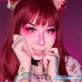 Magic Pop Magenta Pink Colored Costume Contacts UGC