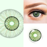 Doll Green Halloween Costume Contacts