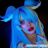 Aqua Man Blue Halloween Costume Contacts (Rx) UGC