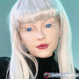 Galaxy Interstellar Blue Costume Contacts UGC