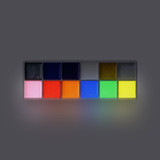 Shimmering Neon 12-Color UV Glow Kit