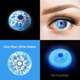 GojoSatoru UV SKY Blue Costume Contacts