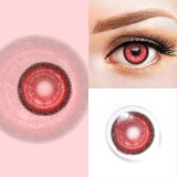 Moco Jelly Ruby Red Costume Contacts  Sample