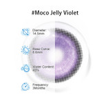 Moco Jelly Mystique Violet Costume Contacts (Rx) PNG