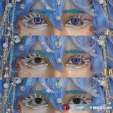 Moco Jelly Mystique Violet Costume Contacts (Rx) UGC