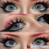 Magic Pop Gentle Gray Silver Colored Contacts (Rx) UGC