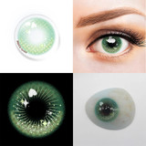 Starlight Green Costume Colored Contacts