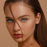 Pixel Bloom Nebula Blue Costume Contacts UGC