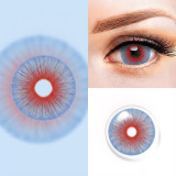 Mystic Flame 17mm Mini Sclera Costume Contacts sample