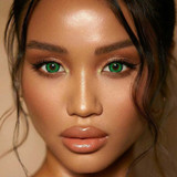 Tokyo N Green 17mm Mini Sclera Costume Contacts UGC