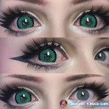 Tokyo N Green 17mm Mini Sclera Costume Contacts ugc