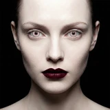 Infected Virus Zombie Red Costume Contacts model