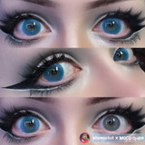Hero Comic Cryo Blue Costume Contacts sample UGC