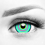 Digital Circus Abstraction UV Green 17mm Mini Sclera