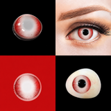 Ghost Tears White Designer Colored Contacts