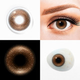Cosmic Dust Hazel Brown Magical Colored Contacts