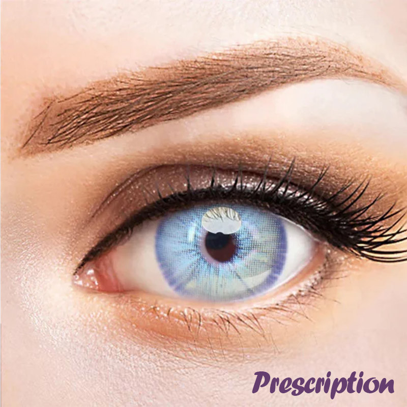 Las Vegas Ash Blue Designer Contacts | MocoQueen