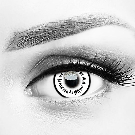 Hinata Byakugan White Anime Contacts