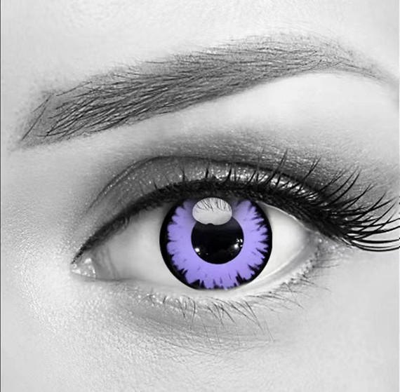 Purple Monster Halloween Costume Contacts