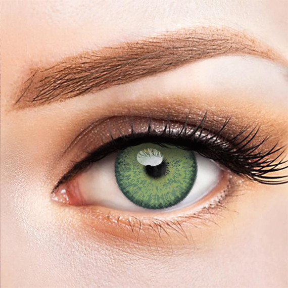 Brooklyn Forest Green Designer Contacts