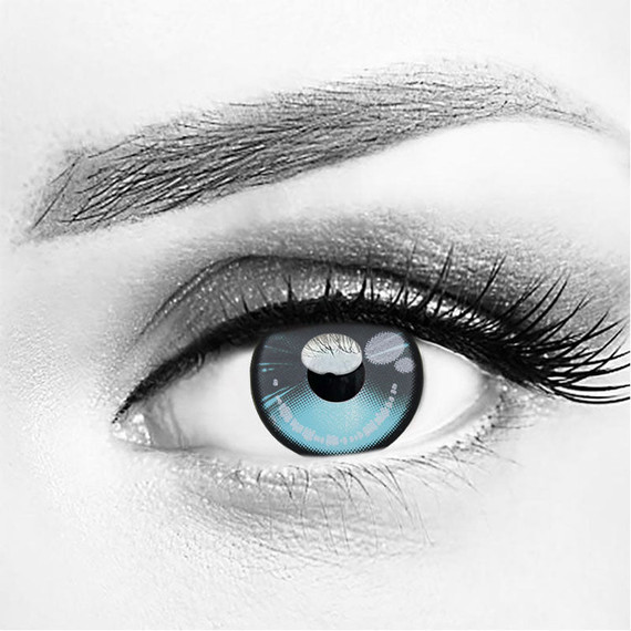 Anime 2 Fancy Gray Costume Contacts