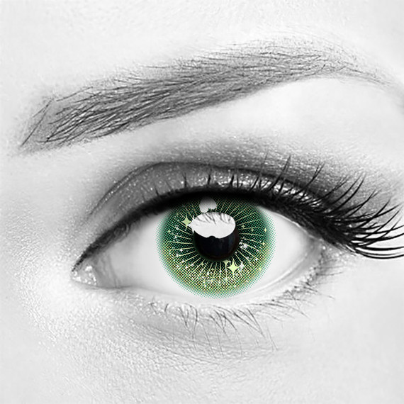 Starlight Green Costume Contacts Starlight Green Costume Contacts