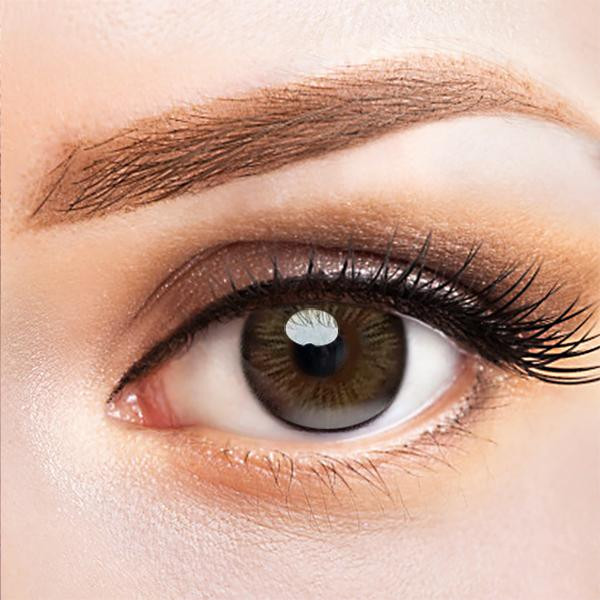 Orlando Hazel Wild Designer Contacts | MocoQueen-14.0mm, 3 Months Use