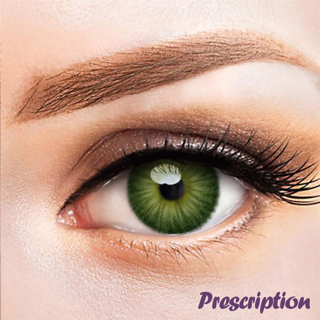 New York N Profound Green Designer Contacts (Rx) | MocoQueen-14.2