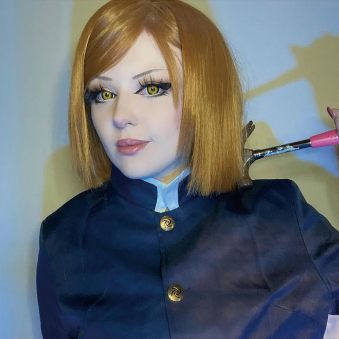 Yellow Orange Werewolf Halloween Contacts (Rx) MocoQueen