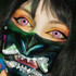 Fancy Rose Pink Corunus Halloween Costume Contacts UGC