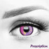 Anime Violet Costume Purple Costume Contacts (Rx)