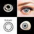 Hinata Byakugan White Anime Contacts Sample