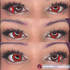 Tokyo Sparkle Red Halloween Costume Contacts