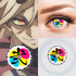 Demon Slayer Douma Two White Contact Lenses Sample