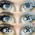 Black Button XX Anime Halloween Costume Contacts UGC