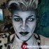 Zombie Manson White 17mm Mini Sclera Halloween Contacts UGC
