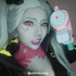 Cyberpunk Edgerunners Rebecca Red Green 17mm Mini Sclera Halloween Costume Contacts UGC