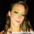 Cyberpunk Edgerunners Rebecca Red Green 17mm Mini Sclera Halloween Costume Contacts UGC