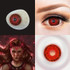 Scarlet Witch Red Zombie Contact Lenses Sample
