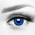 Dead Blue Costume Colored Contacts
