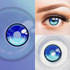 Anime 2 Brisk Blue Costume Contacts (Rx)