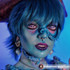 Triple Iris Eye Monster Sclera 22mm Halloween Contacts UGC