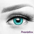 Magic Pop Teal Green Colored Costume Contacts (Rx)