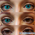 Magic Pop Teal Green Colored Costume Contacts (Rx) UGC