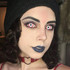 Zombie Saw White Red Halloween Contacts UGC
