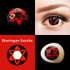 Uchiha Sasuke Red Stars Anime Contacts Sample