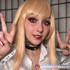 Anime 3 Candy Pink Costume Contacts (Rx)