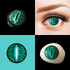 Lizard Snake Eye Green Halloween Costume Contacts Sample