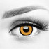 Mystic Sun Yellow Orange Halloween Costume Contacts