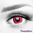 Nikki Pink Heart Beat Costume Contacts (Rx)